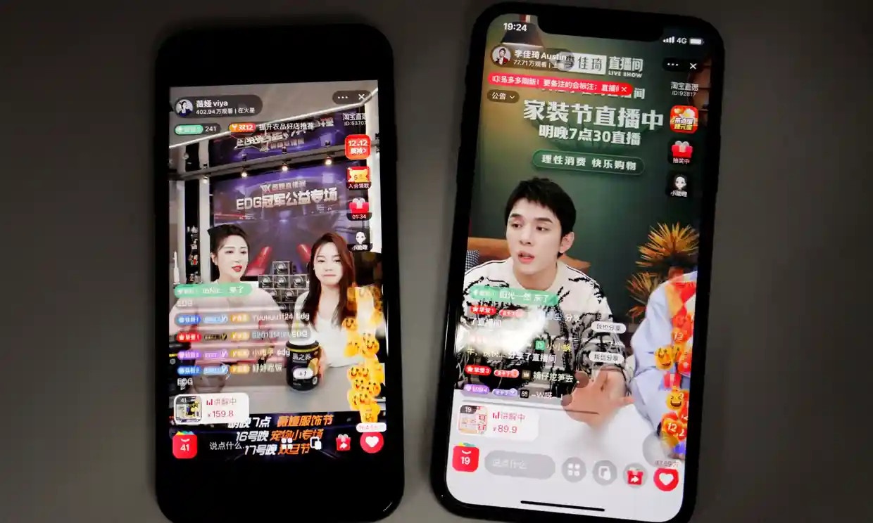 Manh khoe cua cac 'chien than', 'phap su' livestream hinh anh