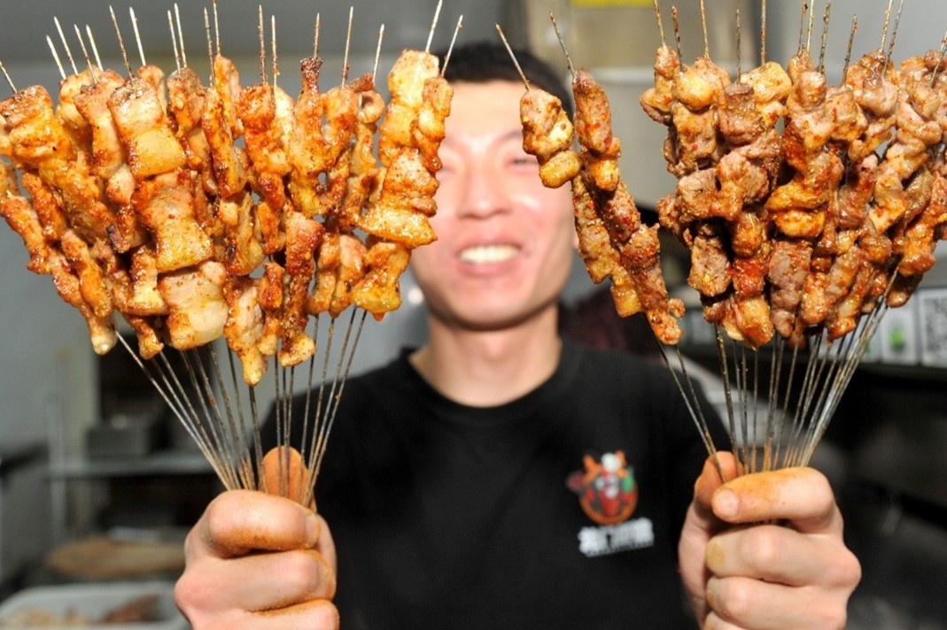 'Thanh dia thit nuong' o Trung Quoc hinh anh