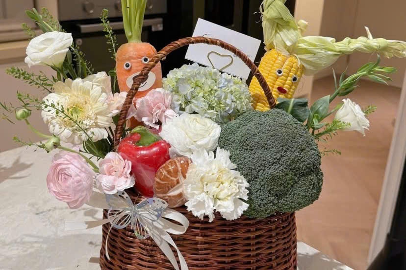 hoa nen chay hang,  hoa bap cai,  gio hoa rau cu anh 1