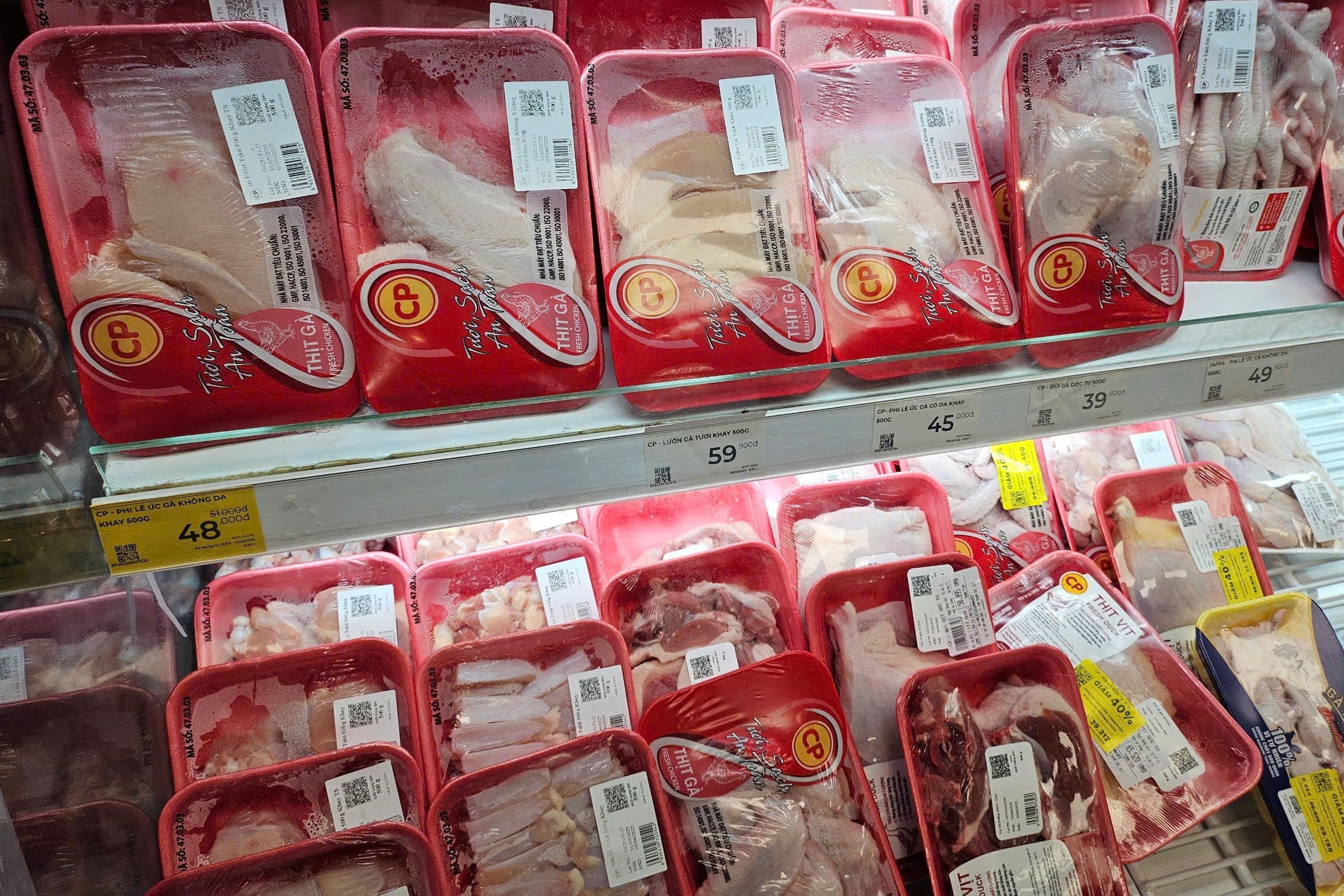 thịt heo C.P., lùm xùm heo bệnh ảnh 1 thit heo C.P., lum xum heo benh anh 1