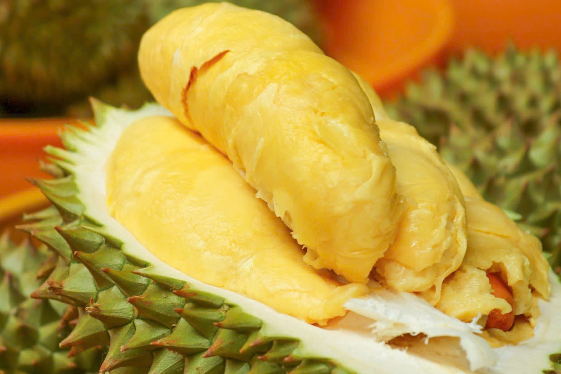 Buffet sau rieng 'gay sot' o TP.HCM hinh anh