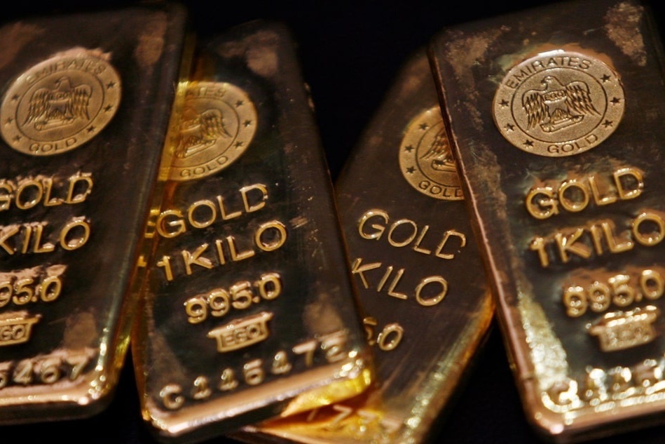 Gia vang the gioi tang tro lai hinh anh