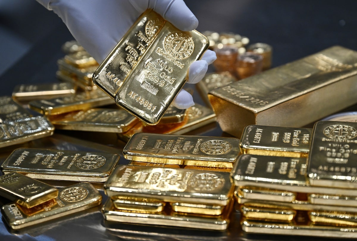 Gia vang, Bitcoin roi thang dung hinh anh
