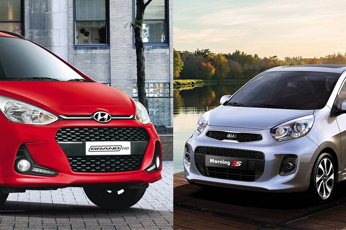 Hyundai Grand i10 va Kia Morning ban cao cap, xe nao cho nguoi moi? hinh anh