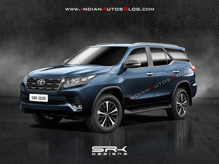 Toyota Fortuner 2021 lộ diện ảnh 1 Toyota Fortuner 2021 lo dien anh 1