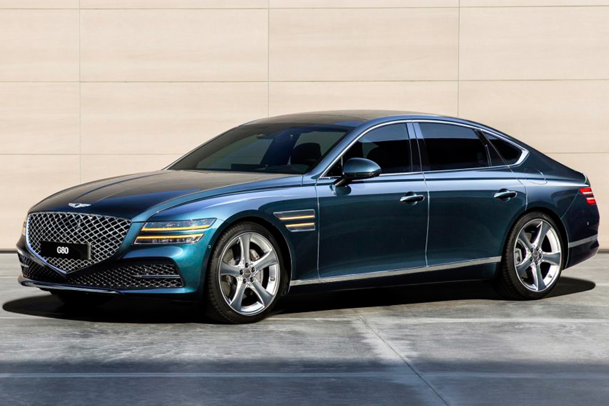 Genesis G80 2021 bo dong co 5.0L, them nhieu lua chon dong co moi hinh anh