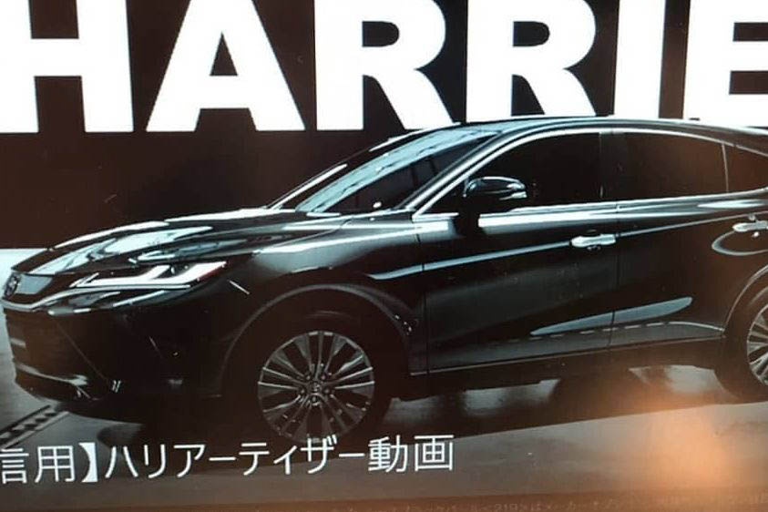 Toyota Harrier 2020 lo dien voi ngoai hinh nhu SUV coupe hang sang hinh anh