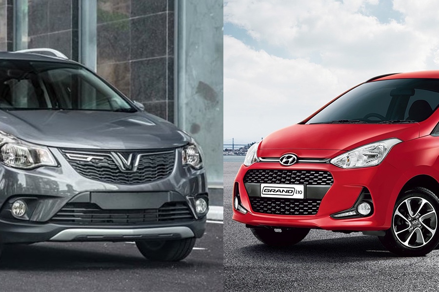 VinFast Fadil va Hyundai Grand i10 - chon gia tot hay trang bi nhieu? hinh anh