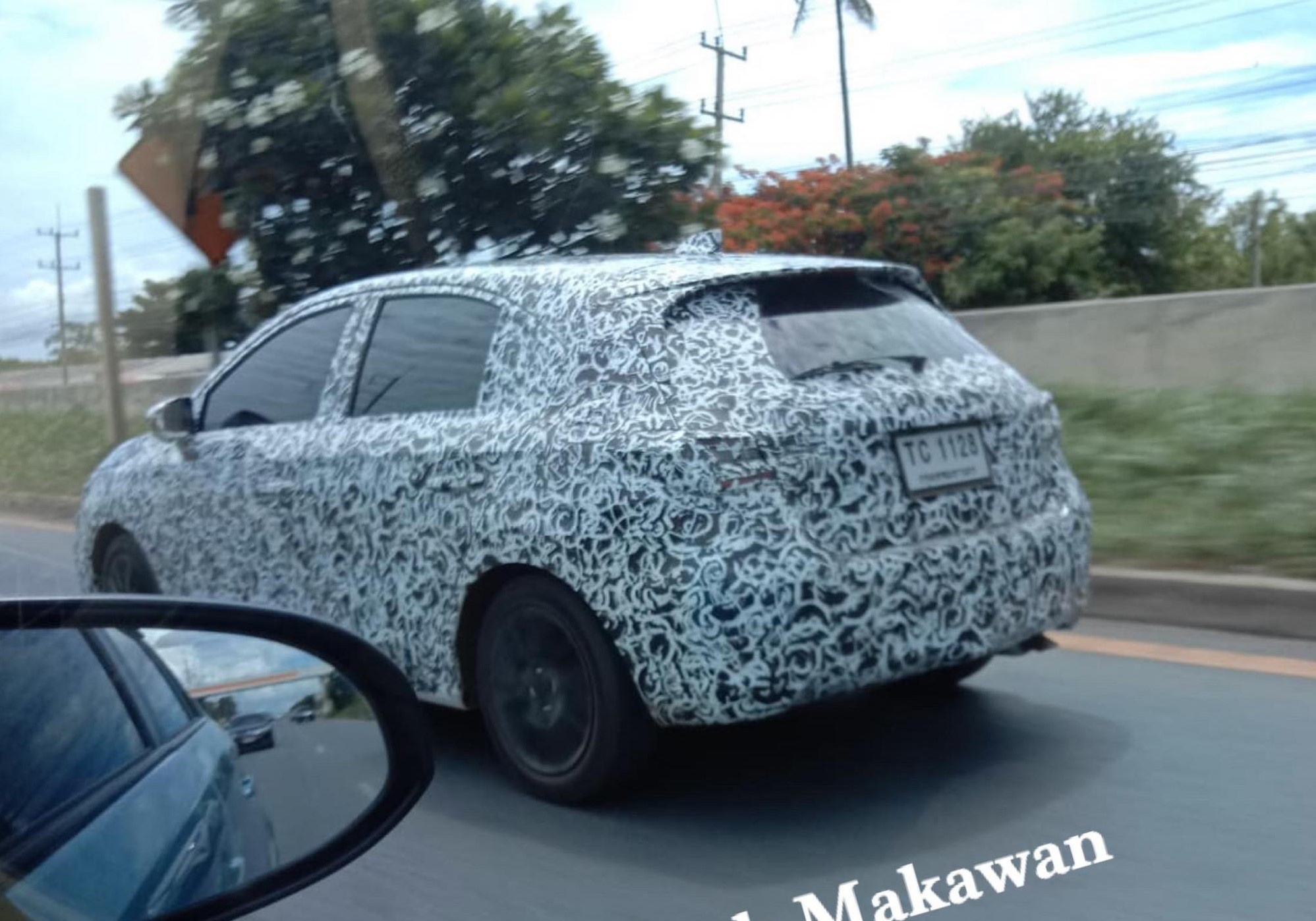 Honda City Hatchback lộ diện ảnh 1 Honda City Hatchback lo dien anh 1