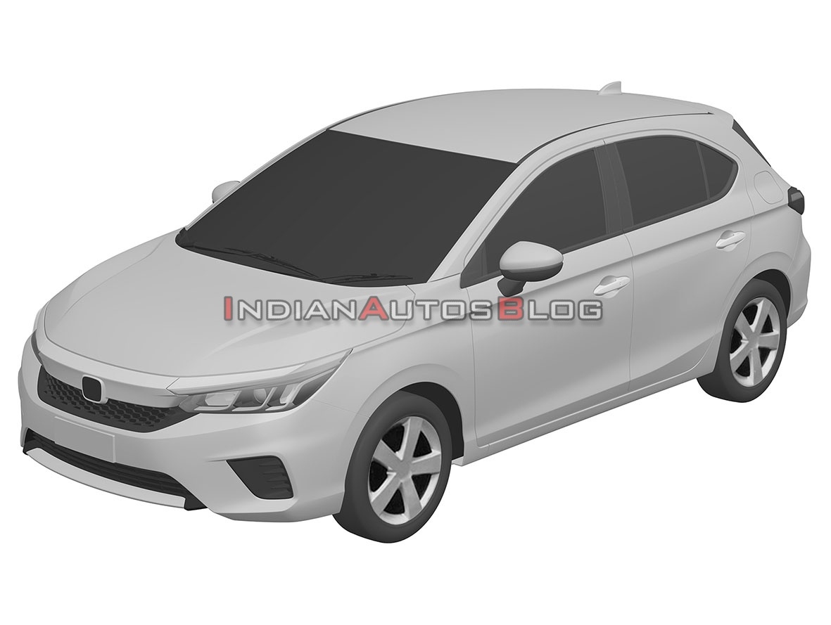 Honda City Hatchback lộ diện ảnh 3 Honda City Hatchback lo dien anh 3