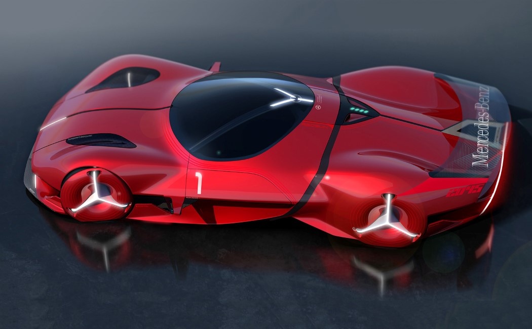 Mercedes Redsun độc đáo với đèn pha tạo hình ngôi sao ba cánh ảnh 6 Mercedes Redsun doc dao voi den pha tao hinh ngoi sao ba canh anh 6