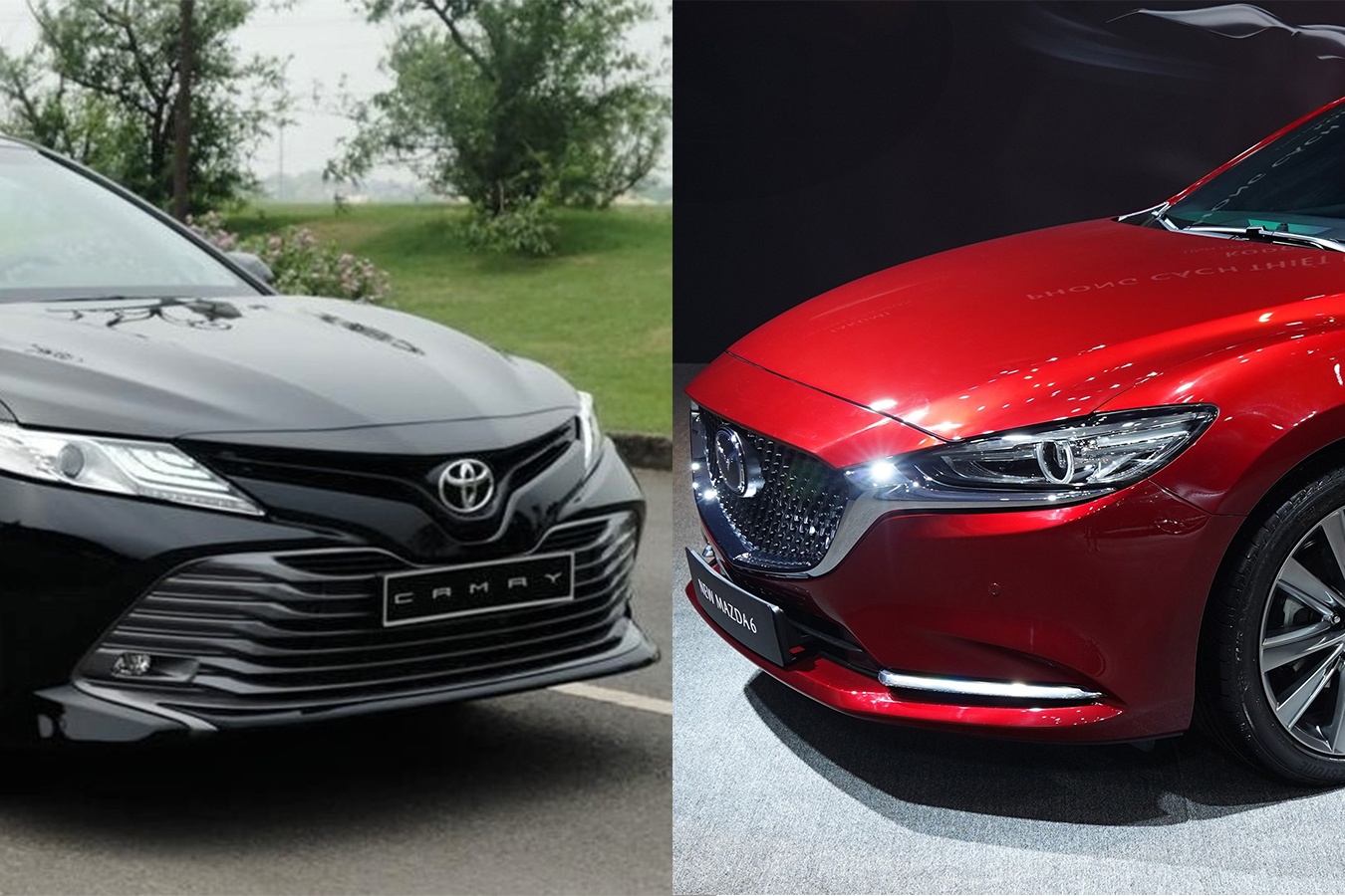 Mazda6 2.5L Premium 2020 va Toyota Camry 2.5Q - chon sedan hang D nao? hinh anh
