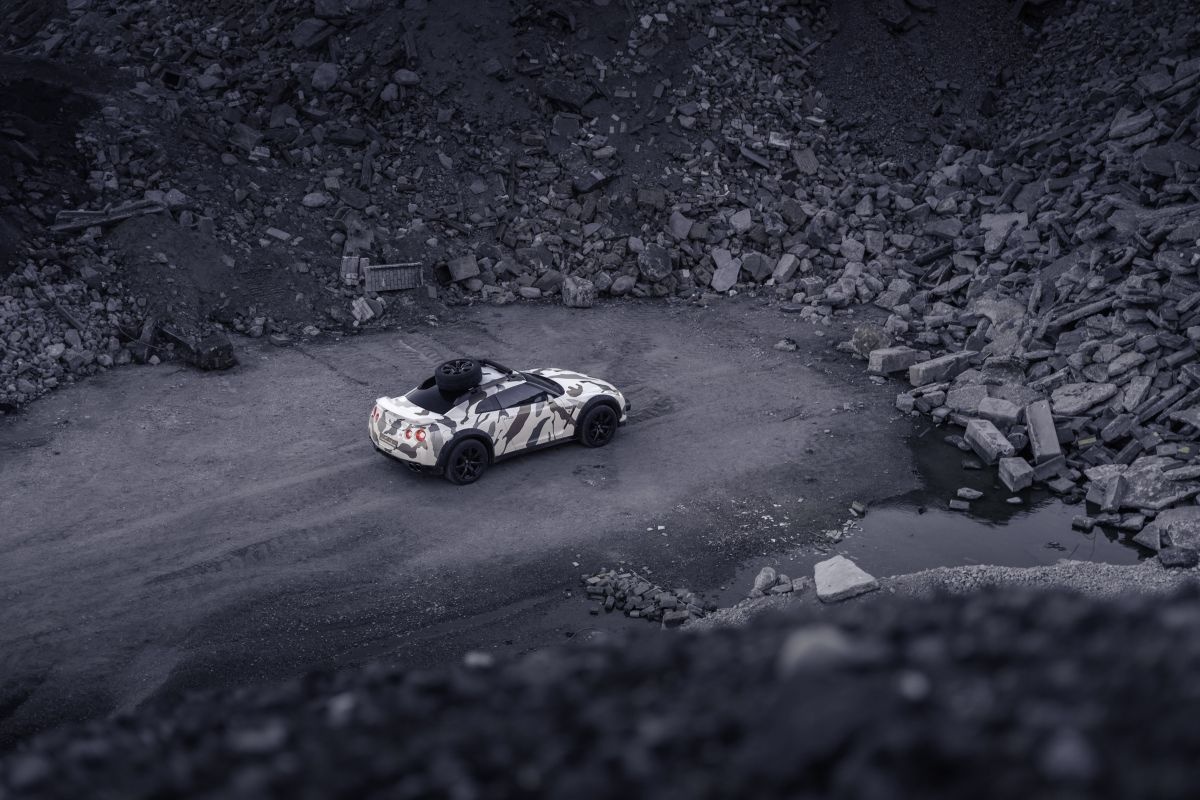 Nissan GT-R Godzilla 2.0 do off-road 600 ma luc anh 13