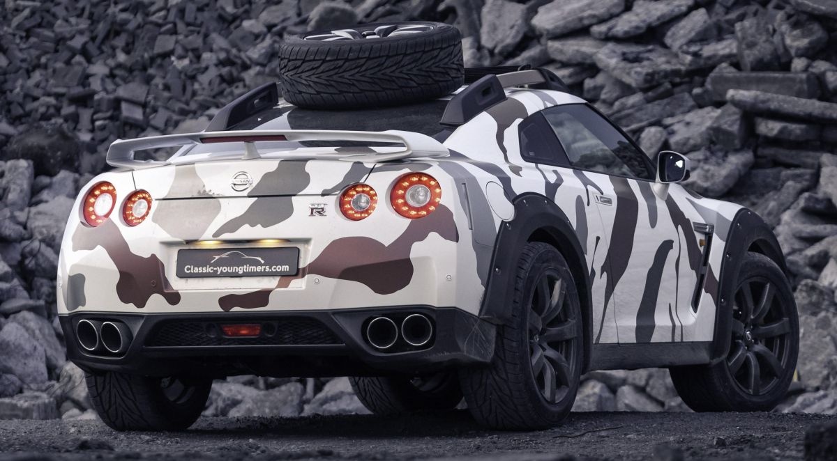 Nissan GT-R Godzilla 2.0 độ off-road 600 mã lực ảnh 3 Nissan GT-R Godzilla 2.0 do off-road 600 ma luc anh 3