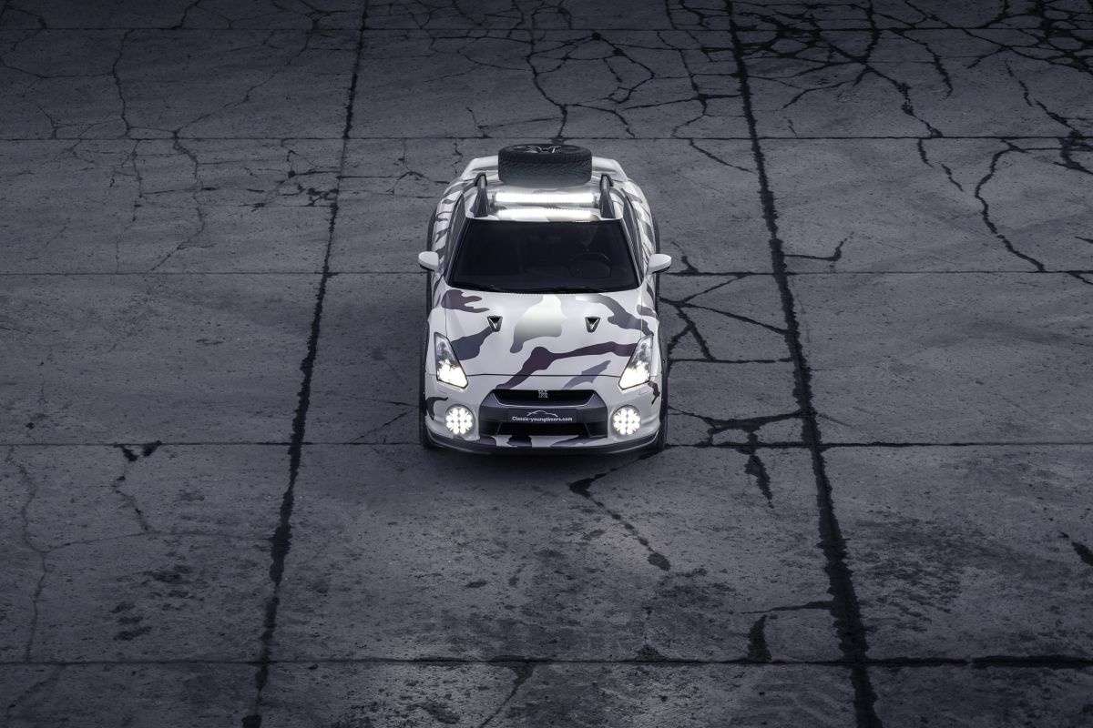 Nissan GT-R Godzilla 2.0 độ off-road 600 mã lực ảnh 4 Nissan GT-R Godzilla 2.0 do off-road 600 ma luc anh 4