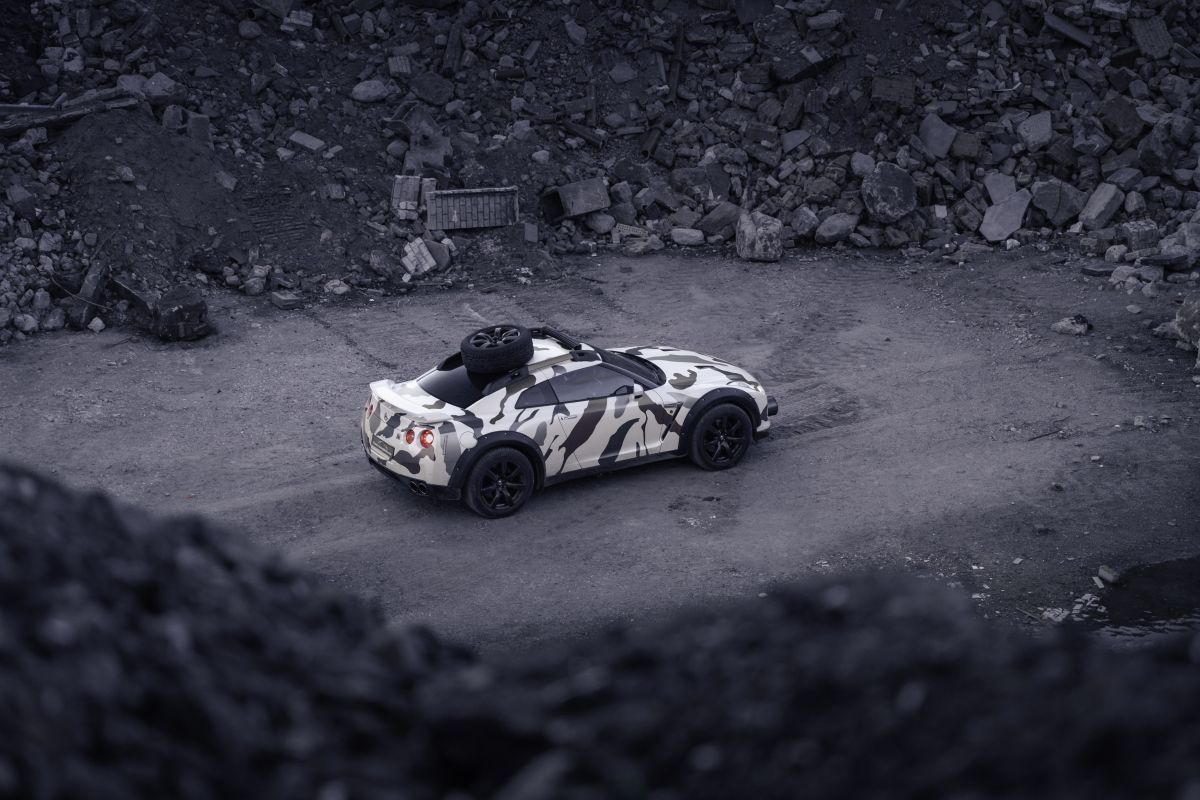 Nissan GT-R Godzilla 2.0 độ off-road 600 mã lực ảnh 6 Nissan GT-R Godzilla 2.0 do off-road 600 ma luc anh 6