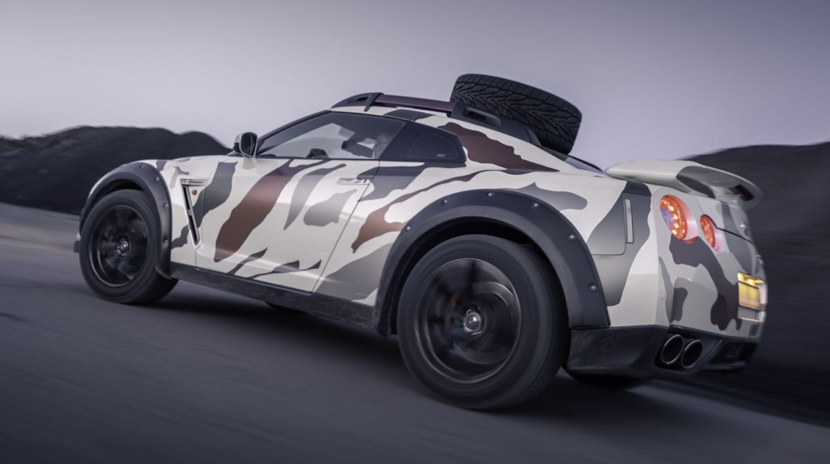 Nissan GT-R Godzilla 2.0 độ off-road 600 mã lực ảnh 2 Nissan GT-R Godzilla 2.0 do off-road 600 ma luc anh 2