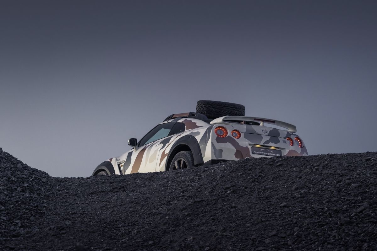 Nissan GT-R Godzilla 2.0 độ off-road 600 mã lực ảnh 12 Nissan GT-R Godzilla 2.0 do off-road 600 ma luc anh 12