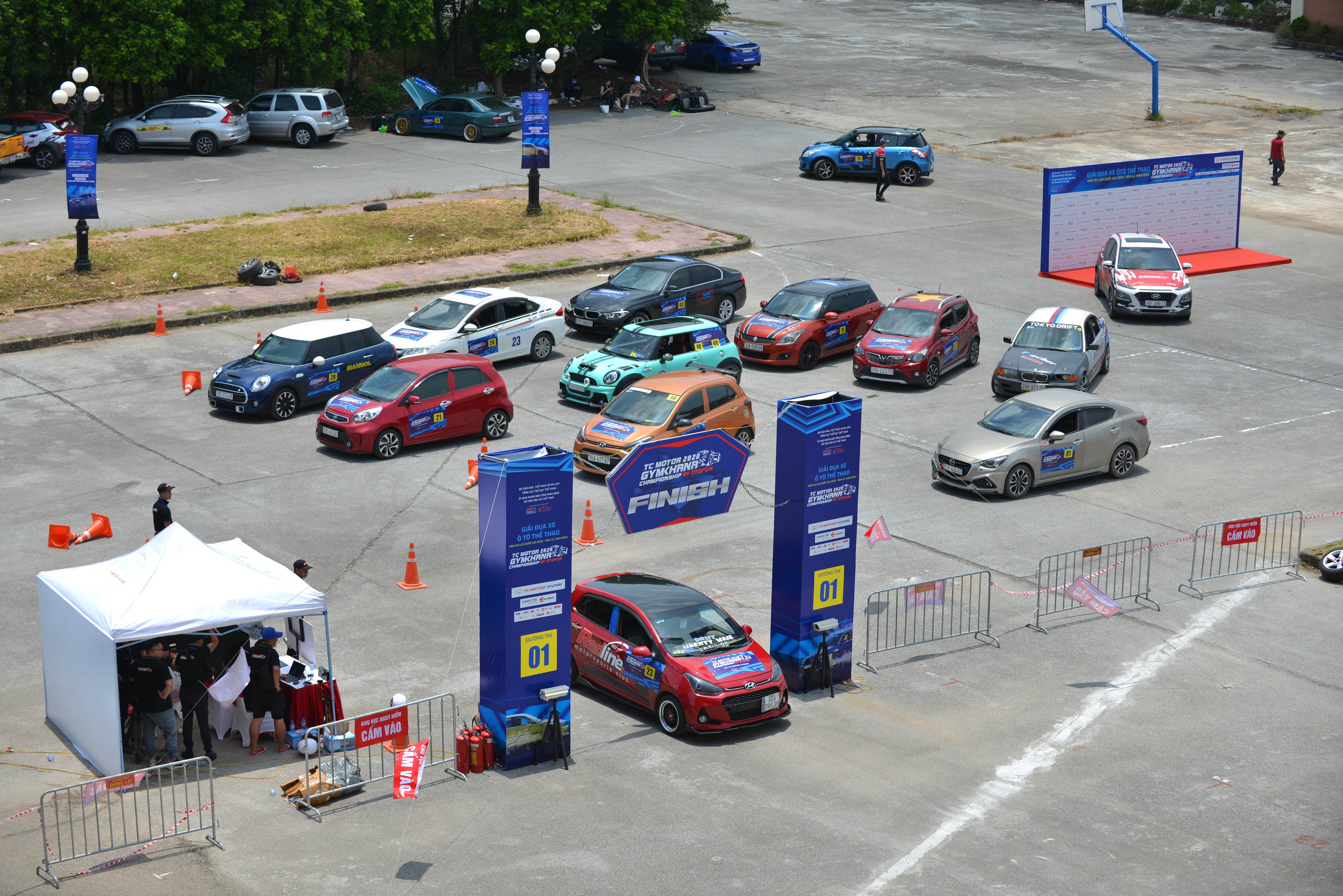 Hang chuc xe tranh tai trong giai oto the thao GOC 2020 anh 1