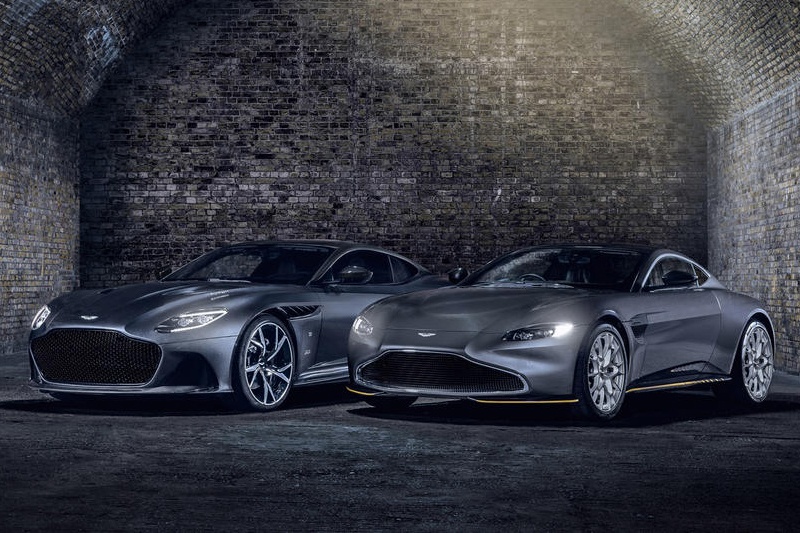 Aston Martin Vantage va DBS Superleggera phien ban diep vien 007 hinh anh