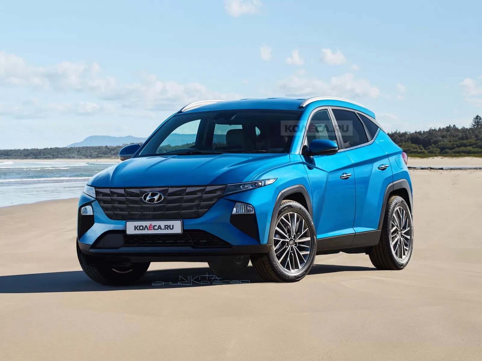 Hyundai Tucson thế hệ mới  ảnh 2 Hyundai Tucson the he moi anh 2