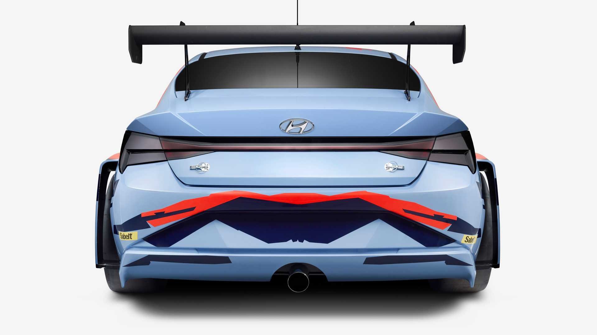 Biến thể xe đua của Hyundai Elantra được ra mắt ảnh 6 Bien the xe dua cua Hyundai Elantra duoc ra mat anh 6