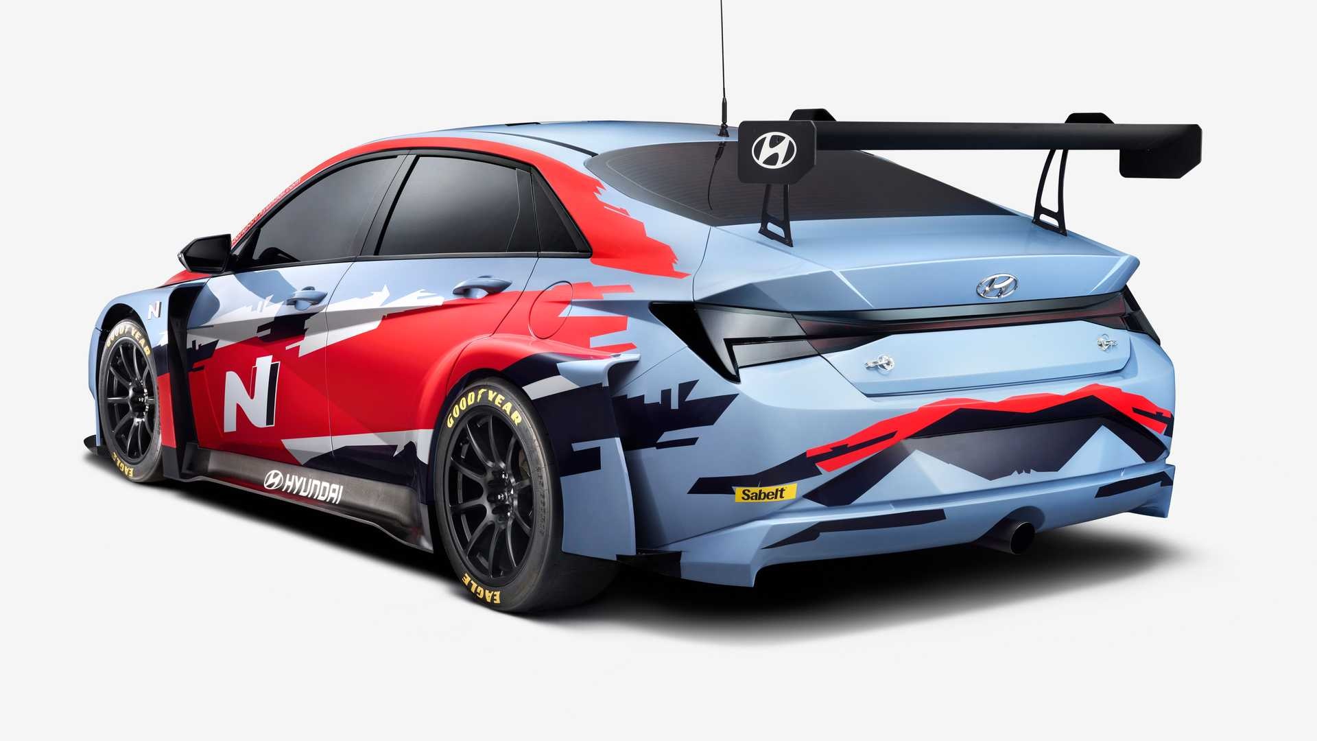 Biến thể xe đua của Hyundai Elantra được ra mắt ảnh 5 Bien the xe dua cua Hyundai Elantra duoc ra mat anh 5