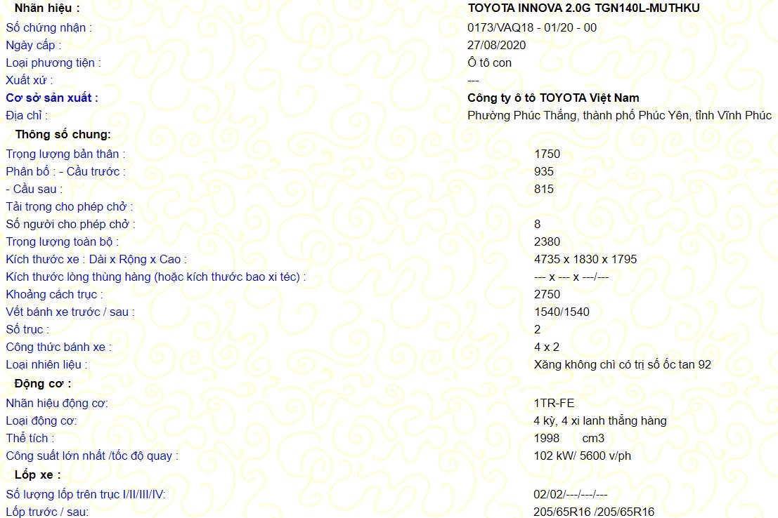 Toyota Innova 2021 nhan dat coc anh 1