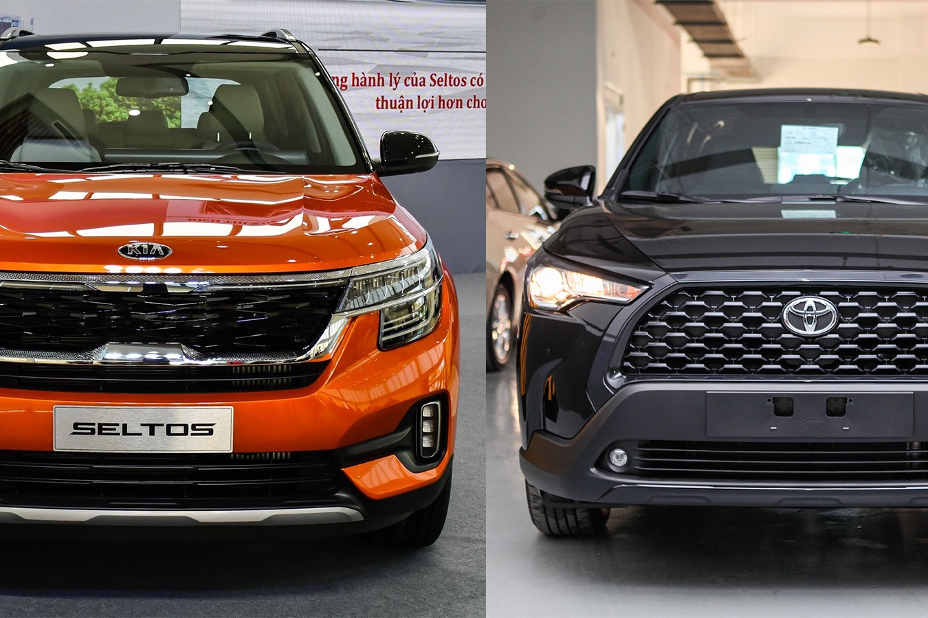 Chon Kia Seltos ban du hay Toyota Corolla Cross tieu chuan hinh anh