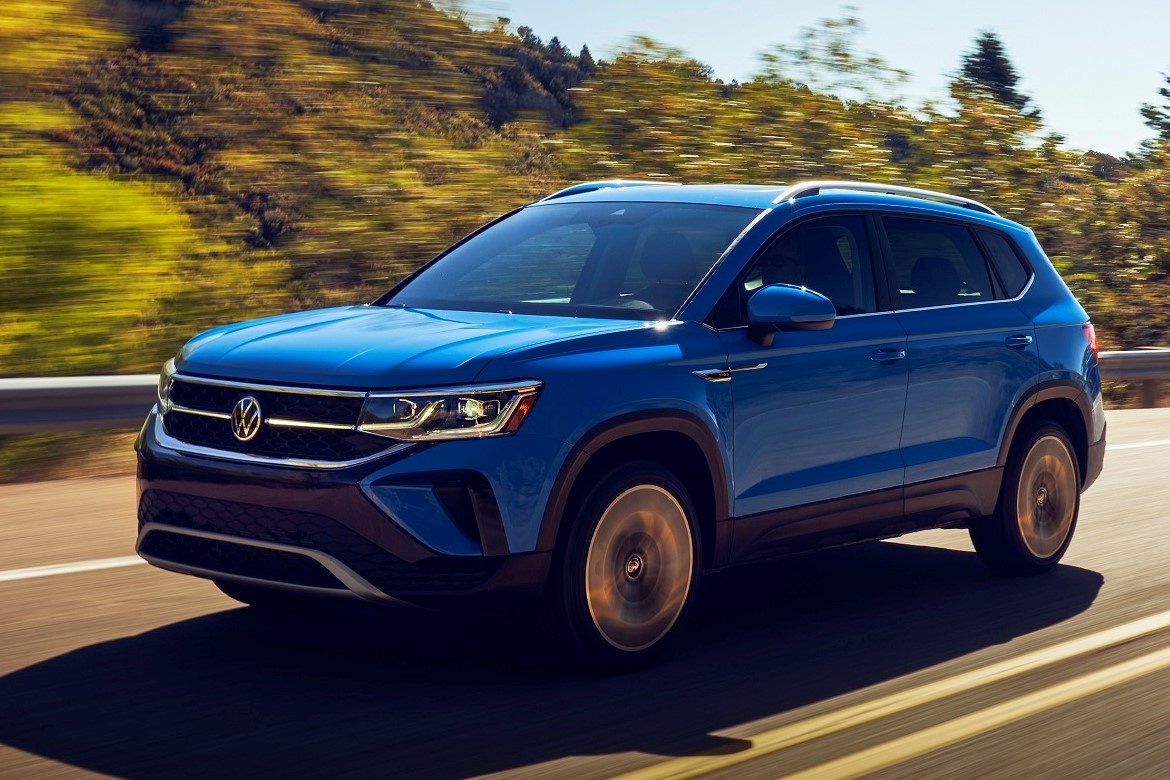 SUV do thi Volkswagen Taos duoc ra mat hinh anh