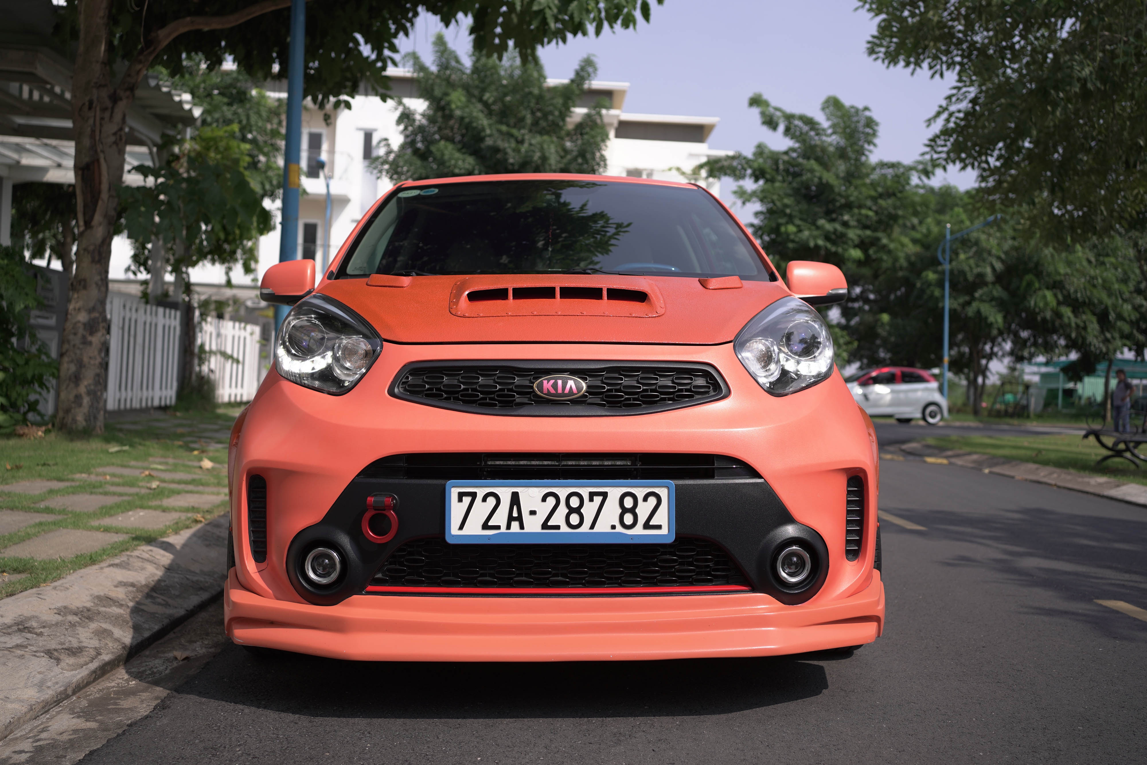 Kia Morning độ thể thao 150 triệu đồng ảnh 4 Kia Morning do the thao 150 trieu dong anh 4