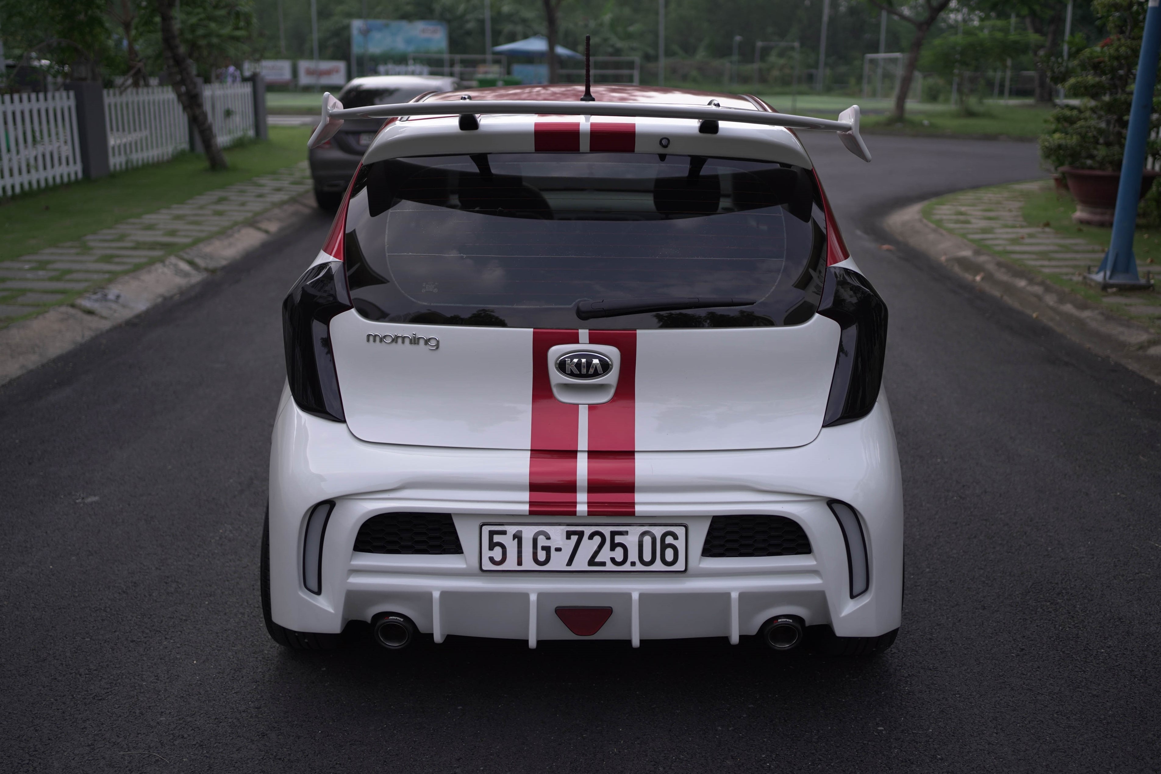 Kia Morning độ ngoại thất 55 triệu đồng ảnh 7 Kia Morning do ngoai that 55 trieu dong anh 7