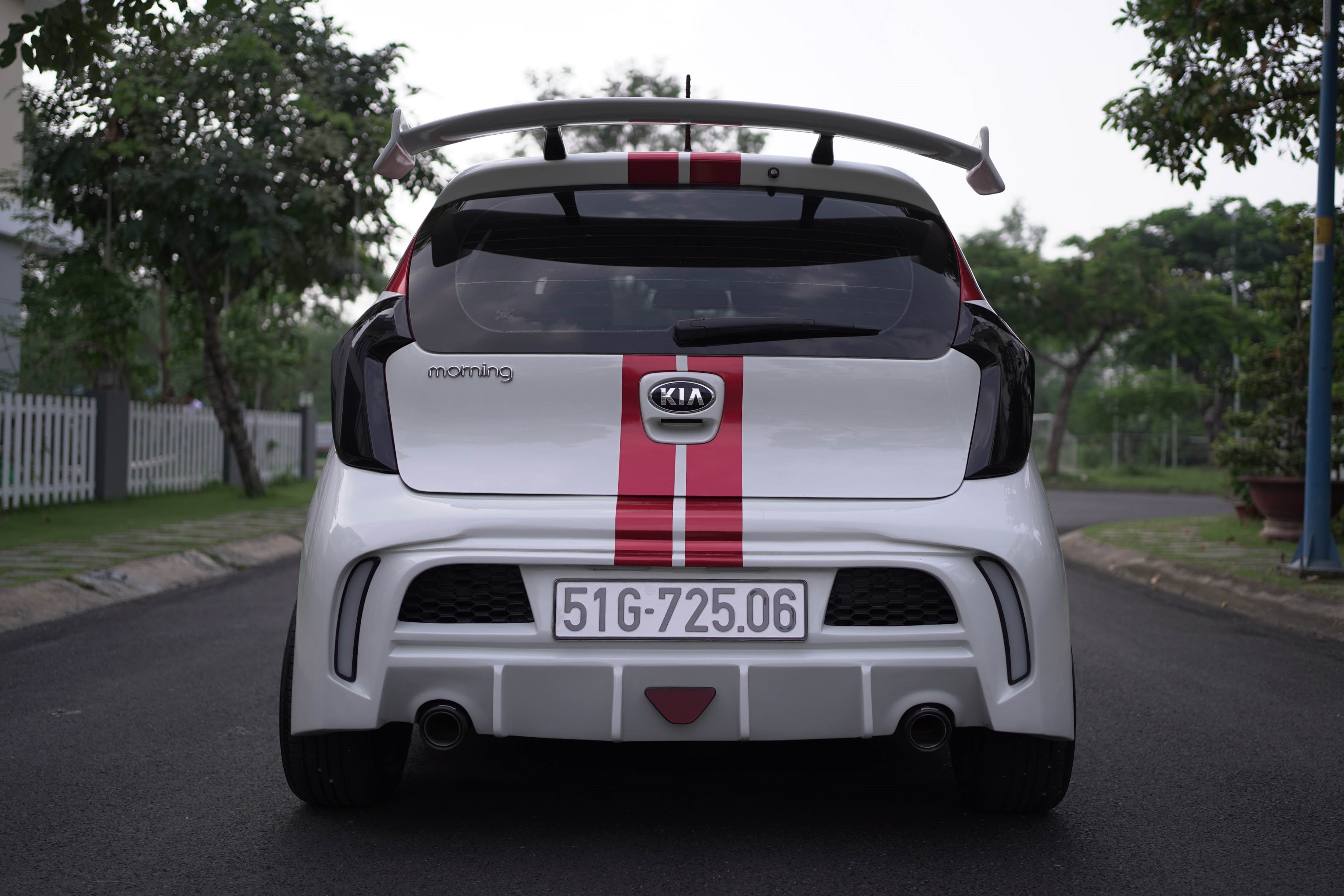 Kia Morning độ ngoại thất 55 triệu đồng ảnh 8 Kia Morning do ngoai that 55 trieu dong anh 8