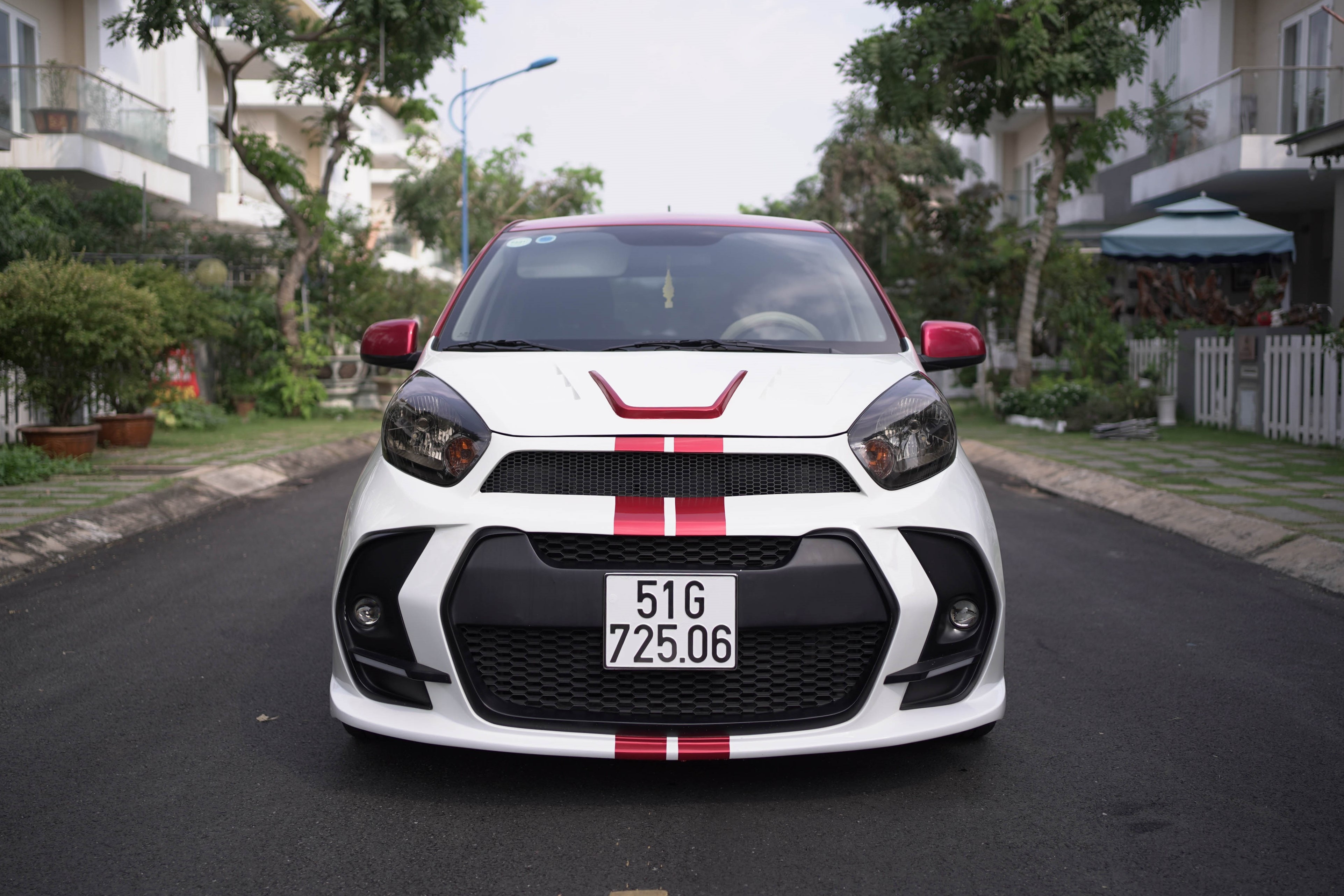 Kia Morning độ ngoại thất 55 triệu đồng ảnh 2 Kia Morning do ngoai that 55 trieu dong anh 2