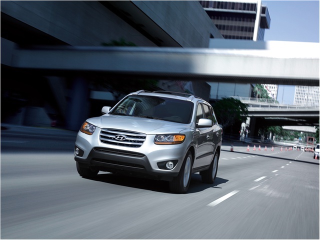 Hyundai Santa Fe bi trieu hoi tai My vi nguy co chay xe anh 1