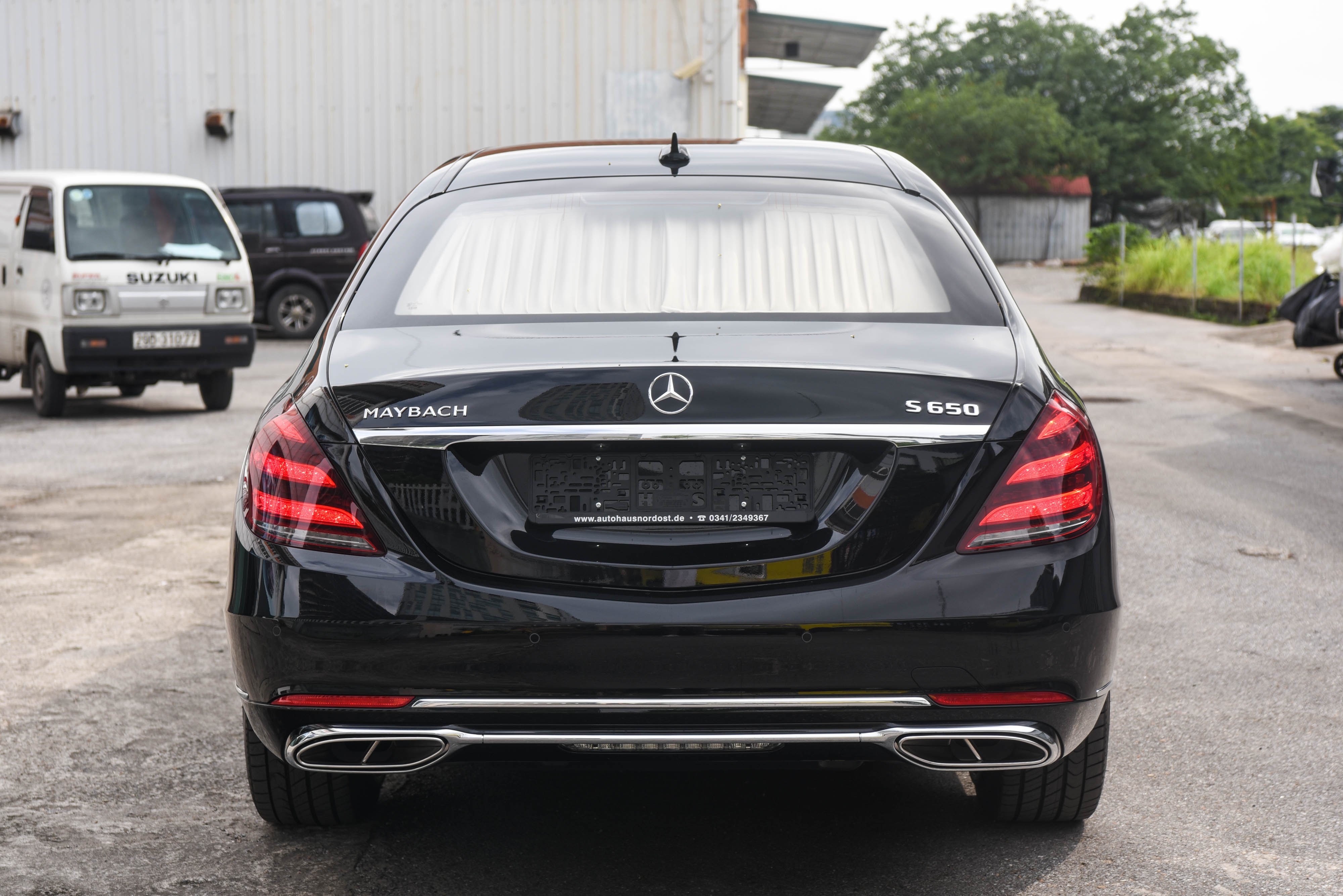 Chi tiết Mercedes-Maybach S650 Pullman 2020 đầu tiên tại Việt Nam ảnh 5 Chi tiet Mercedes-Maybach S650 Pullman 2020 dau tien tai Viet Nam anh 5