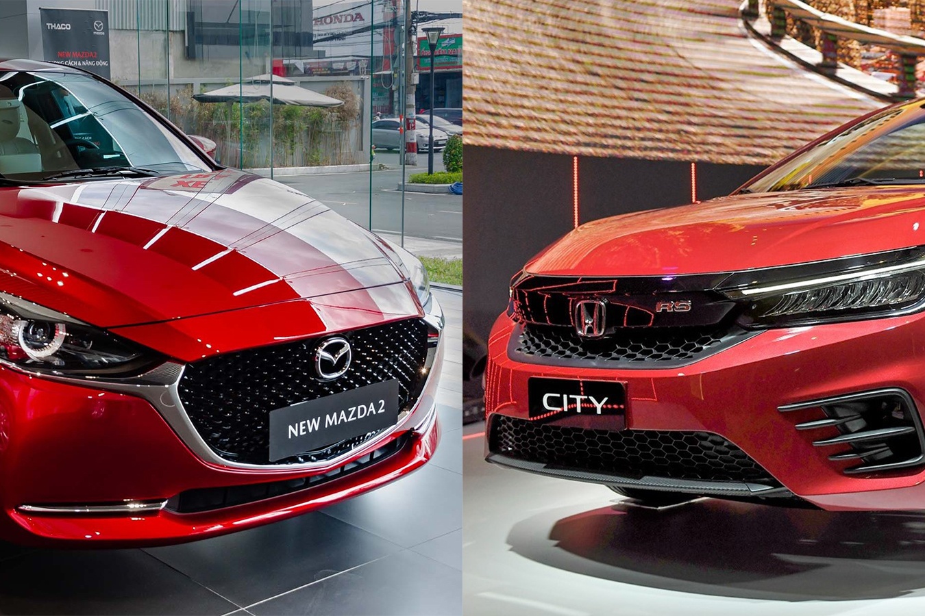 So sánh Honda City 2021 và Mazda2 2020 ảnh 1 So sanh Honda City 2021 va Mazda2 2020 anh 1