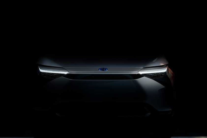 Toyota he lo hinh anh mau SUV dien moi hinh anh