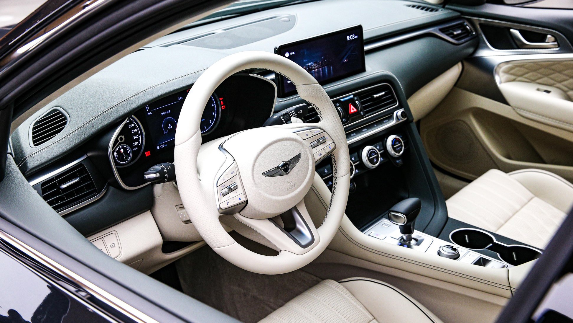 Genesis G70 đời 2022 có giá từ 38.570 USD tại Mỹ ảnh 4 Genesis G70 doi 2022 co gia tu 38.570 USD tai My anh 4