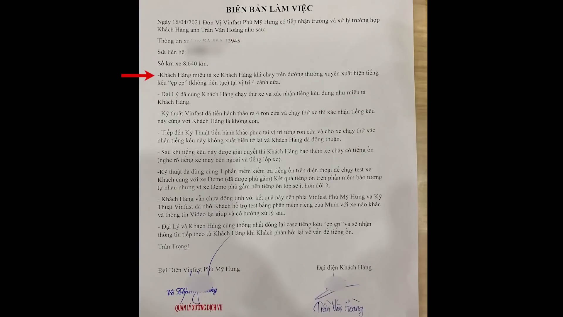 xe VinFast Lux A2.0 bi to gap nhieu loi anh 3