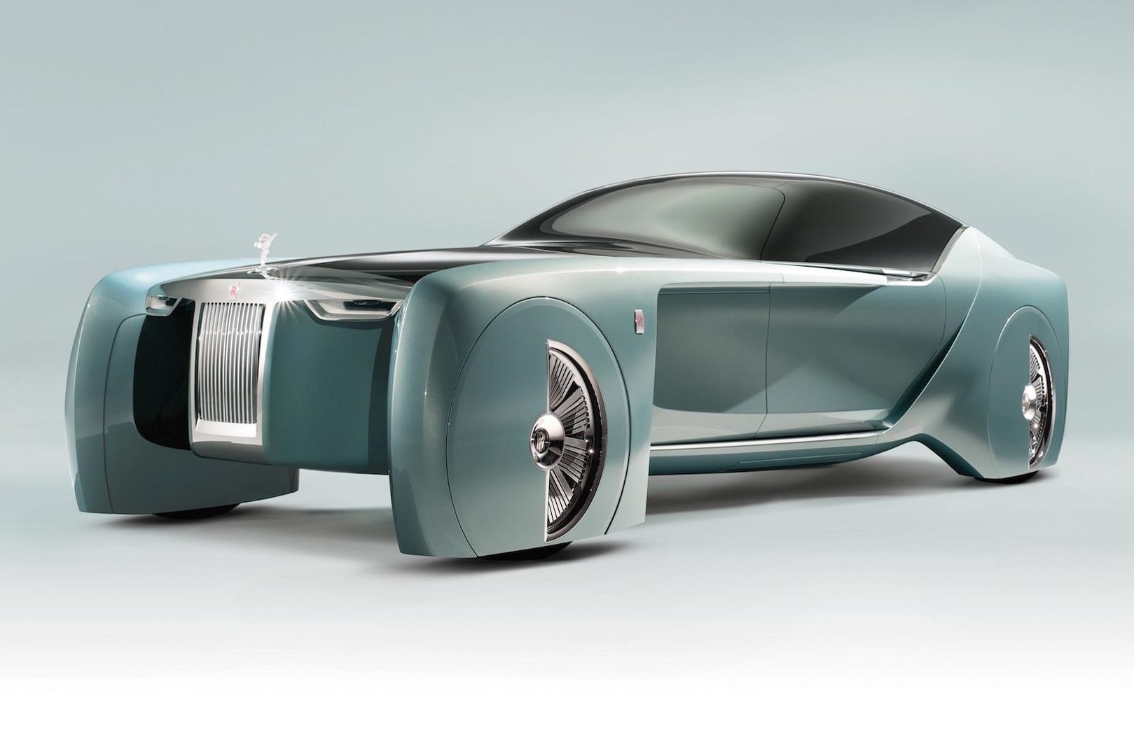 Mau oto dien moi cua Rolls-Royce co ten Silent Shadow hinh anh