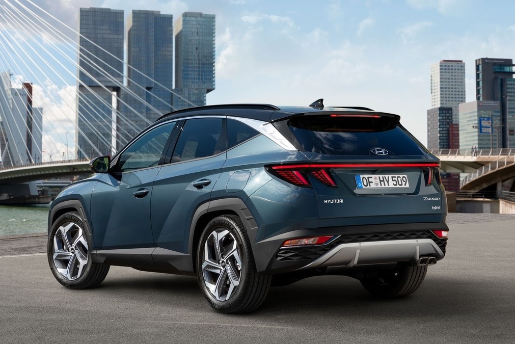 Hyundai Tucson 2021 và Kia Sportage 2022 ảnh 5 Hyundai Tucson 2021 va Kia Sportage 2022 anh 5