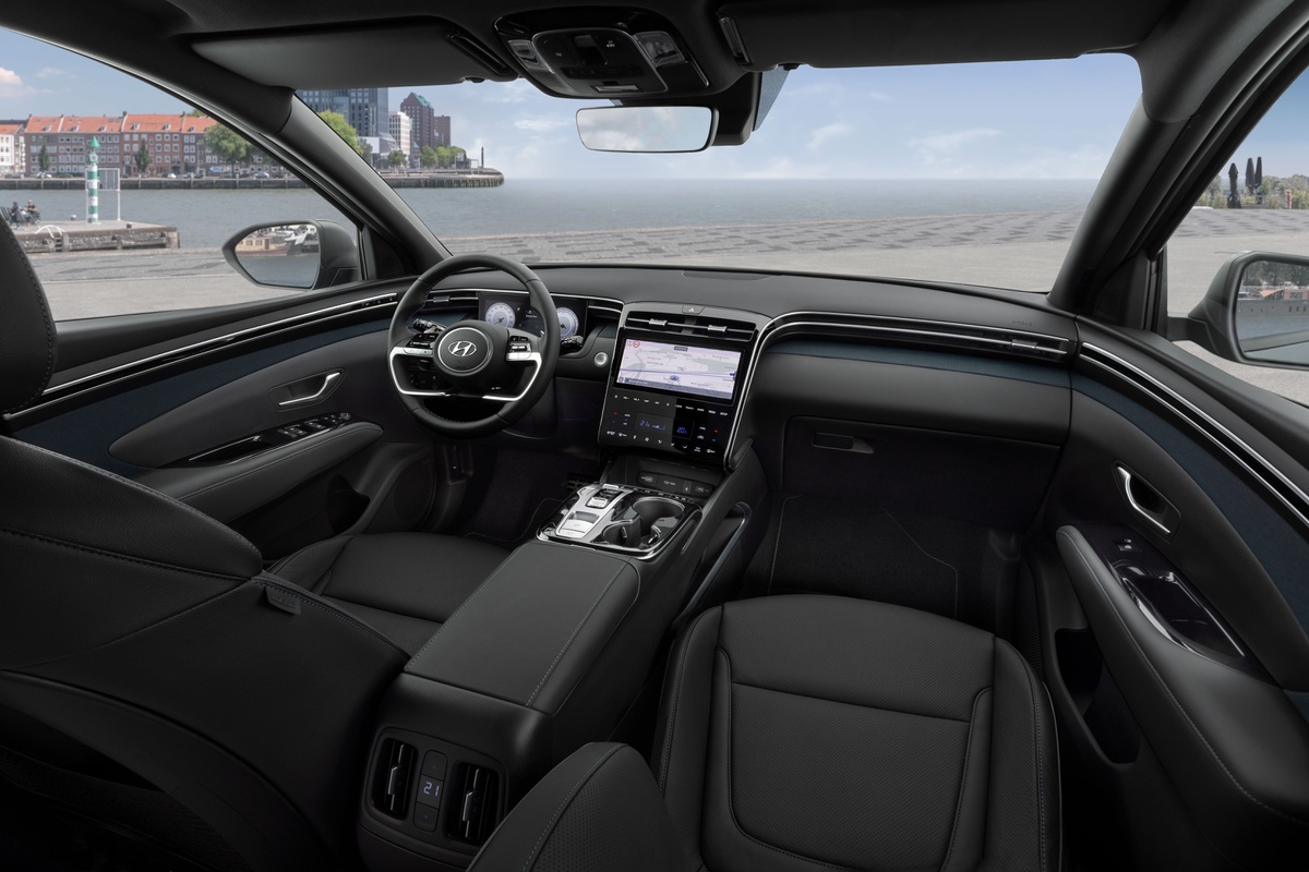 Hyundai Tucson 2021 và Kia Sportage 2022 ảnh 7 Hyundai Tucson 2021 va Kia Sportage 2022 anh 7