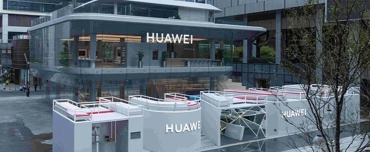 xe điện của Huawei ảnh 1 xe dien cua Huawei anh 1