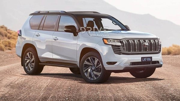 Toyota Land Cruiser Prado 2022 ra mắt ảnh 1 Toyota Land Cruiser Prado 2022 ra mat anh 1