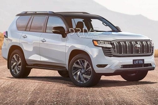 Toyota Land Cruiser Prado the he moi co the ra mat vao nam sau hinh anh