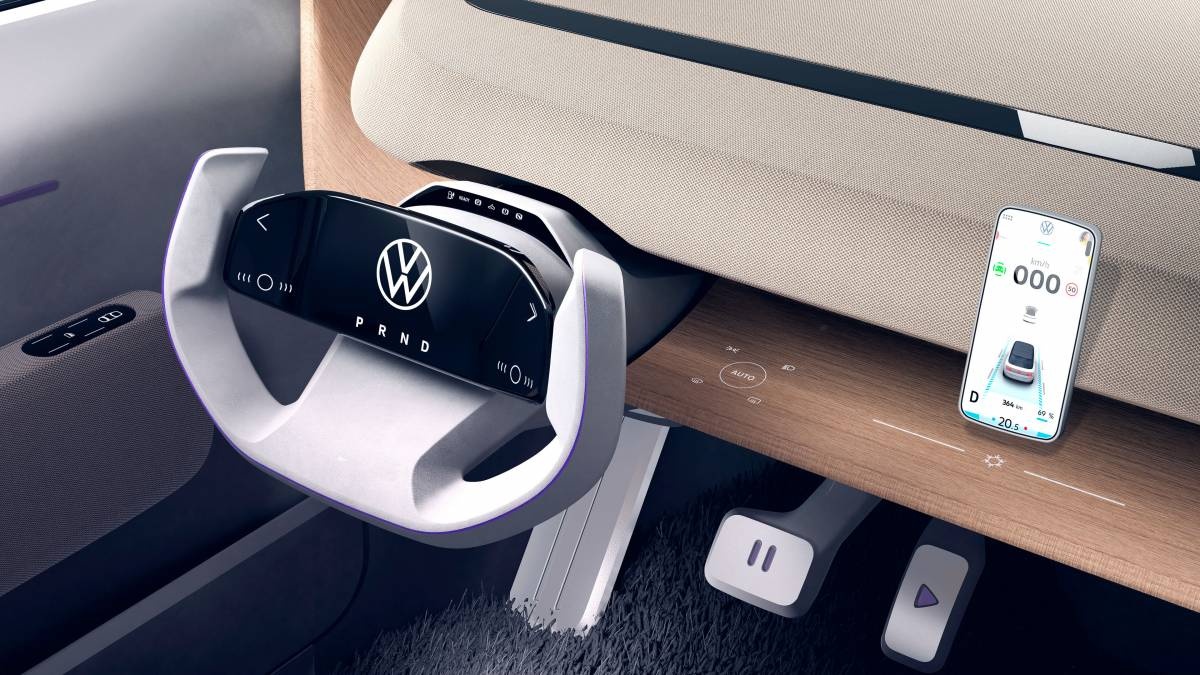 Xe điện Volkswagen có máy chơi game  ảnh 15 Xe dien Volkswagen co may choi game anh 15