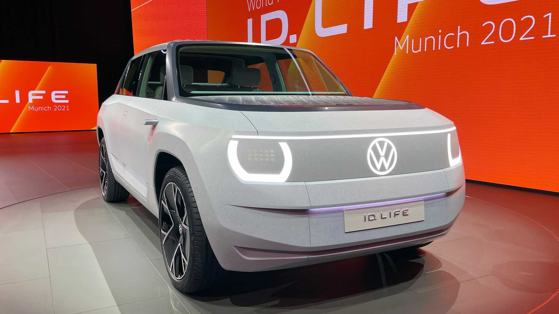 Xe điện Volkswagen có máy chơi game  ảnh 1 Xe dien Volkswagen co may choi game anh 1