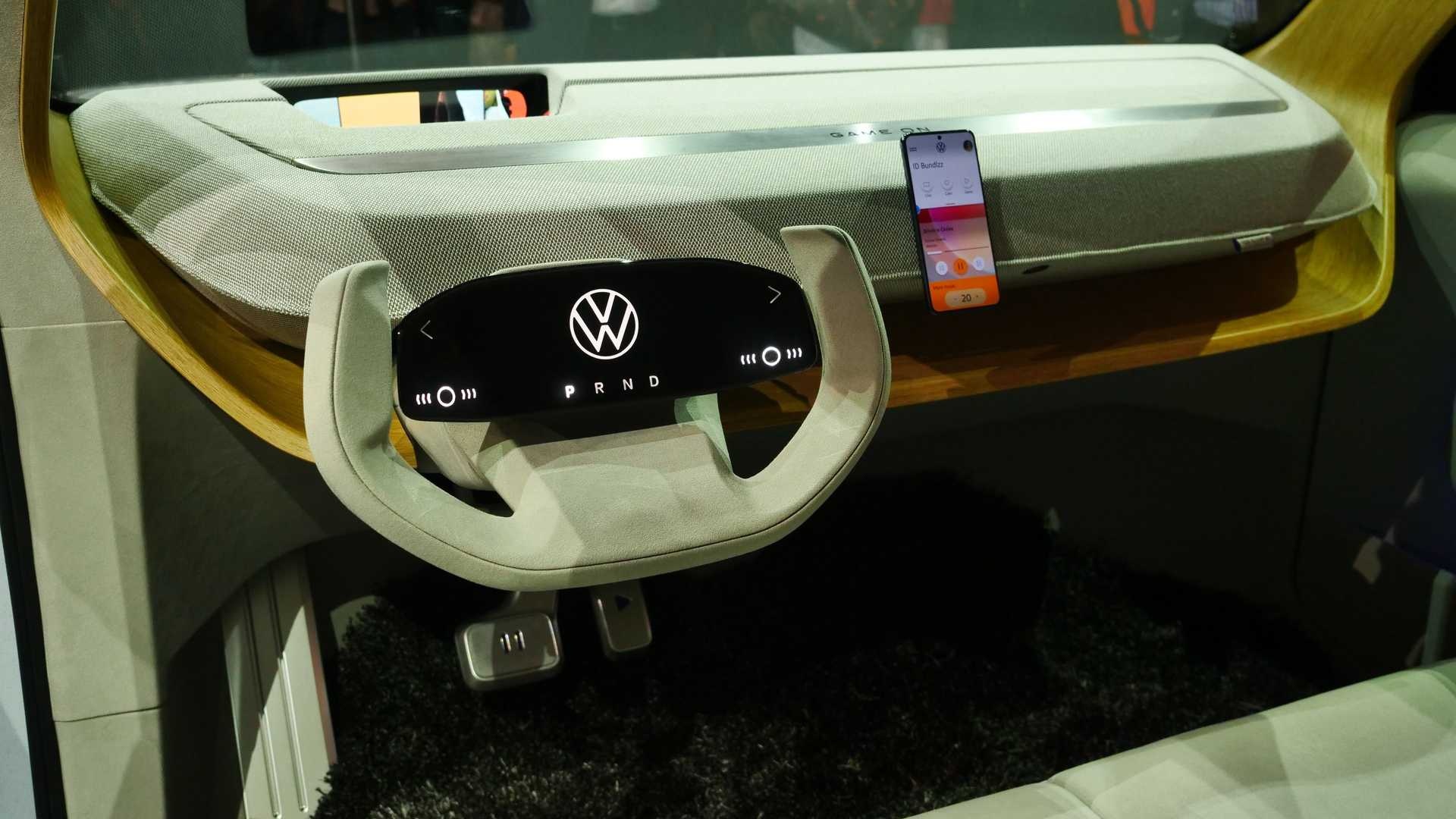 Xe điện Volkswagen có máy chơi game  ảnh 11 Xe dien Volkswagen co may choi game anh 11