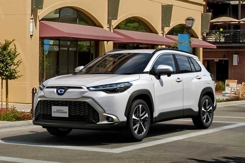 Toyota Corolla Cross ra mat tai Nhat Ban voi ngoai that moi hinh anh